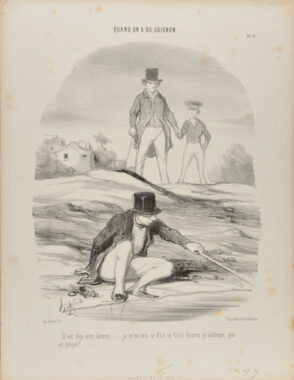 Il est déjà onze heures….. je m’en vais si d’ici en trois heures je n’attrape pas un goujon!…..