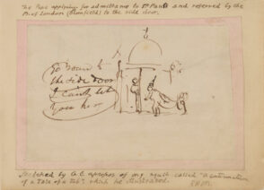 The Pope Applying for Admittance to St. Paul’s