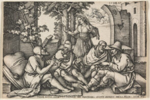 Job Conversing with His Friends