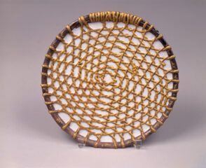 “Indian Basket Weave” After-Coffee Plate