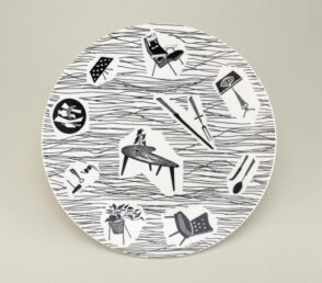 “Homemaker” Dinner Plate