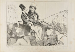 Bertrand, Dis Donc, S’ils Allaient Nous Faire(Bertrand) Dis donc, s’ils allaient nous faire un mauvais parti tous ces meurt-de-faim là ?… (Robert Macaire) Qui, la populace ?… tu ne la connais pas, ça crie, ça geule après les gens riches, comme les chiens après les mendians, mais ça ne mord pas……….. c’est pas méchant c’est bête et v’la tout…… (Il crie très haut) héééé…..hopp !!….. garrrre…gare-gare !…… (Le peuple remarque avec attendrissement qu’il n’a écrasé personne et qu’il a l’air très bon enfant).