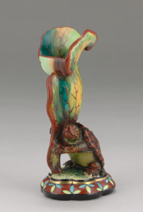 Turtle with Jack-in-the-Pulpit Vase