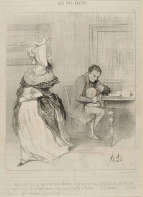 Adieu, mon cher, je vais chez mes éditeurs;… je ne rentrerai probablement que fort tard… ne manquez pas de donner encore deux fois la bouillie à Dodore… s’il a besoin… d’autre chose… vous trouverez ça sous le lit…