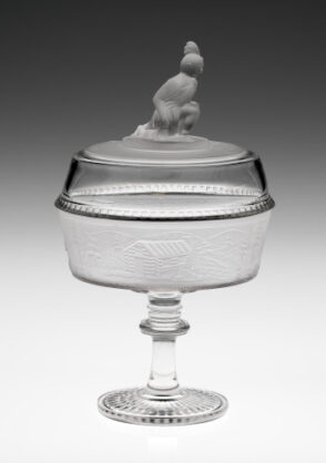 “Westward Ho!” Covered Compote