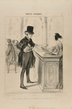 Avoir perdu sa demi tasse au Domino et sa bourse dans la rue.