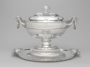 Covered Soup Tureen, Liner & Stand