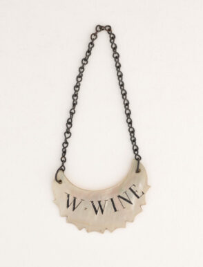 “W. Wine” Bottle Ticket