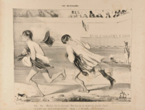 File… file.. Moellon! vla le municipal! Hue donc en vla encore des chauds! faute de quatre sous, on ne peut pas se laver… le nez…. c’est gentil, c’est du propre !…