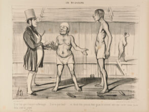 Il est bon que l’homme sache nager… il ne va pas mal!… on dirait d’un poisson tant qu’on le soutient avec une corde!… mais ça se fera, c’est si jeune.