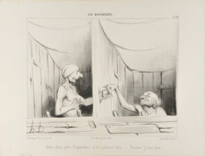 Dites donc, père Coquardeau, il est joliment frais. – Pardine ! j crois bien.