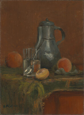 Still Life with Peaches