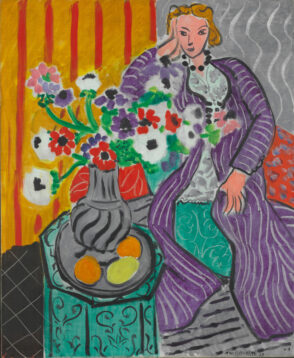 Purple Robe and Anemones