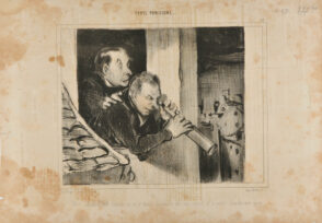 Oh!.. absolument comme si on y était; la grande ôte son corset, et la petite cherche une puce.