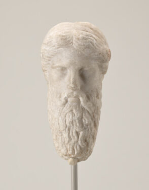 Bearded Male Head of Dionysus