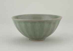 Bowl with Impressed Lotus Leaf Design