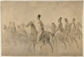 Cavaliers and Carriages in the Bois de Boulogne