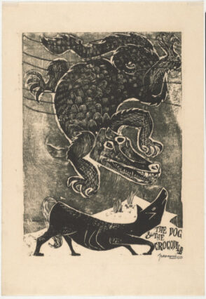 The Dog and the Crocodile