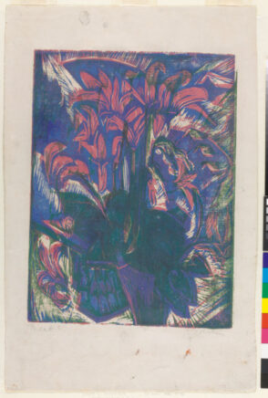 Cyclamen (recto and verso)