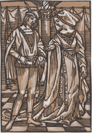 Illustration for ‘Oeuvres de Maistre Francois Villon’