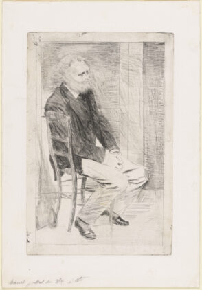 Manet Seated, Turned to Right