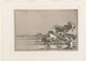 Plate 21 from the series “La Tauromaquia (The Bullfight)”