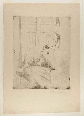 Knitting in the Library