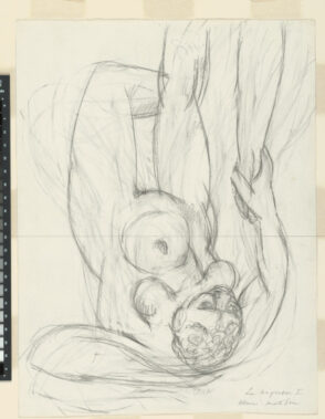 Une Négresse (study, recto and verso)