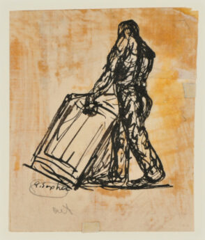 Drawing for the Book ‘Aaron Sopher’ by Forbes Watson