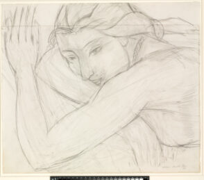 Study for ‘The Blue Eyes’