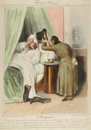 Le Bonjourien. Le bonjourien entre chez vous de grand matin et marche à pas de loup. Si vous vous réveillez il feint de s’être trompé d’appartement, et de chercher un M. Pierre ou un M. Paul; il se confond en excuse et se retire en emportant ce qui lui est tombé sous la main. – Le bonjourien exploite surtout les hôtels à cause de l’habitude qu’on les voyageurs de laisser la clé sur la porte.