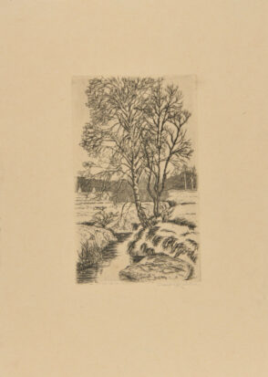 Landscape with Two Trees