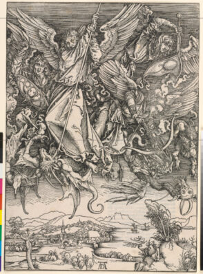 Saint Michael Fighting the Dragon