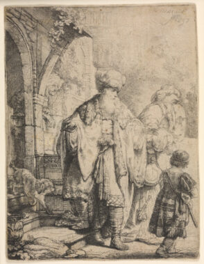 Abraham Casting out Hagar and Ishmael