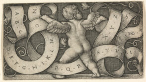 Putto with the Alphabet