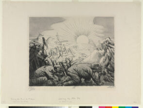 Fetching Rations near Pilkem