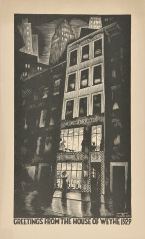 Greetings from the House of Weyhe 1929