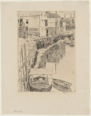 Cos Cob Dock (Kerr Eby’s Studio)
