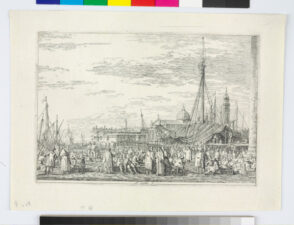 Marche sur la Piazetta, a Venise