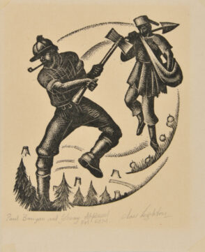 Paul Bunyon and Johnny Appleseed