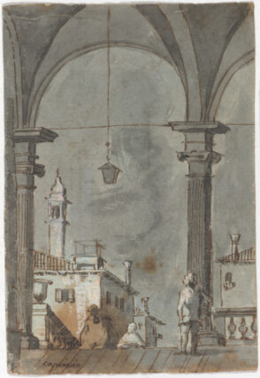 Capriccio – Venice (recto and verso)