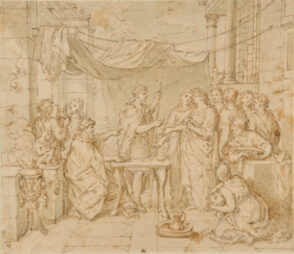 Penelope Receiving Suitors