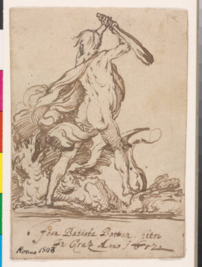 Hercules Fighting Cerberus