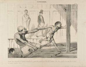 Arrive donc marsoin; a-t-on vu ce caniche là, ça veut être marin, ça se fait des bateaux avec des coquilles de noix, et ça craint les bains à quatre sous