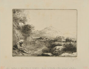 Old Traveller Resting