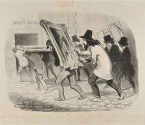 The Last Day for Entering Paintings in the Salon