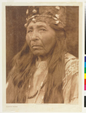 Plate 435, Klamath Woman