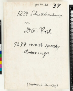 Gesammelte Werke Band 37: 1234 Schnellstzeichnungen