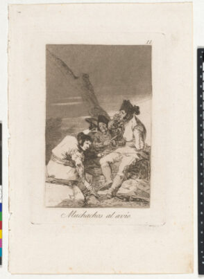 Muchachos al avio (Lads Making Ready)