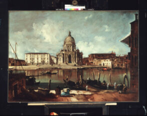 Venice, the Grand Canal with Santa Maria della Salute